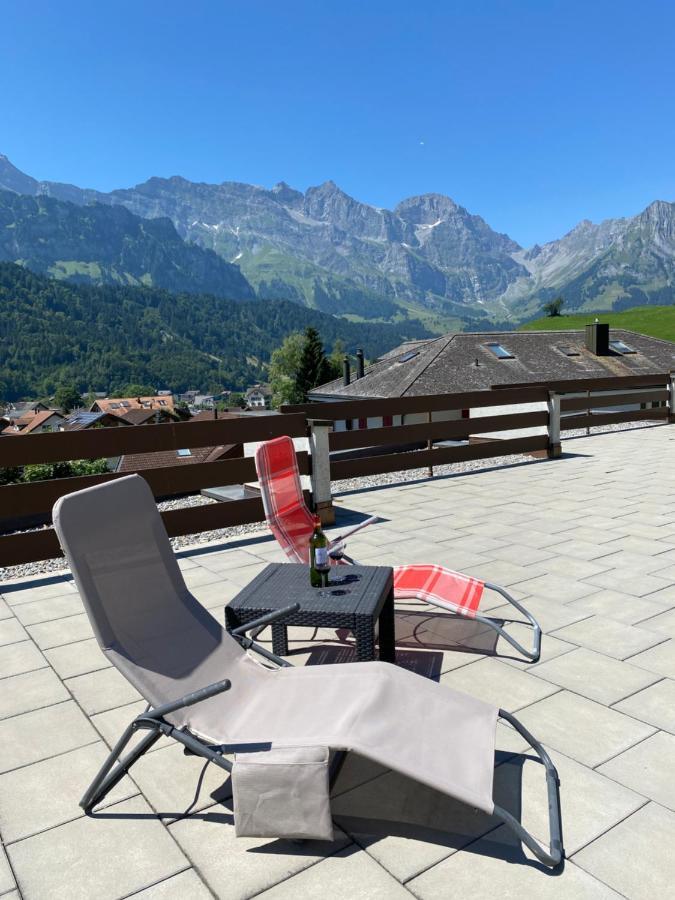 Ferienwohnung Engelberg Bagian luar foto