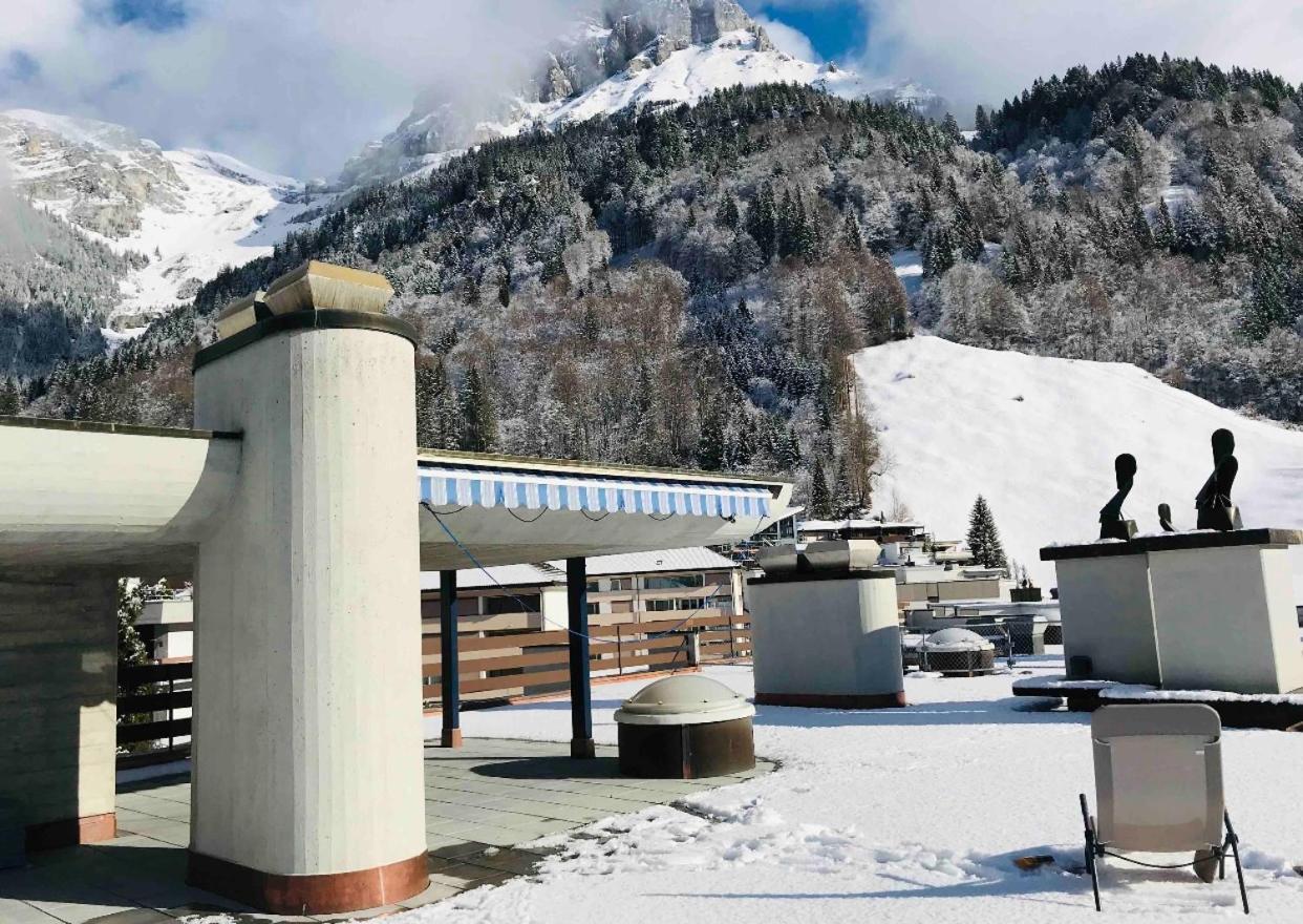 Ferienwohnung Engelberg Bagian luar foto