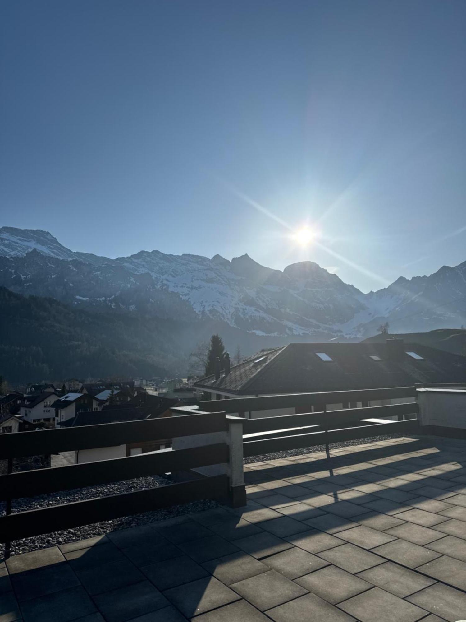 Ferienwohnung Engelberg Bagian luar foto