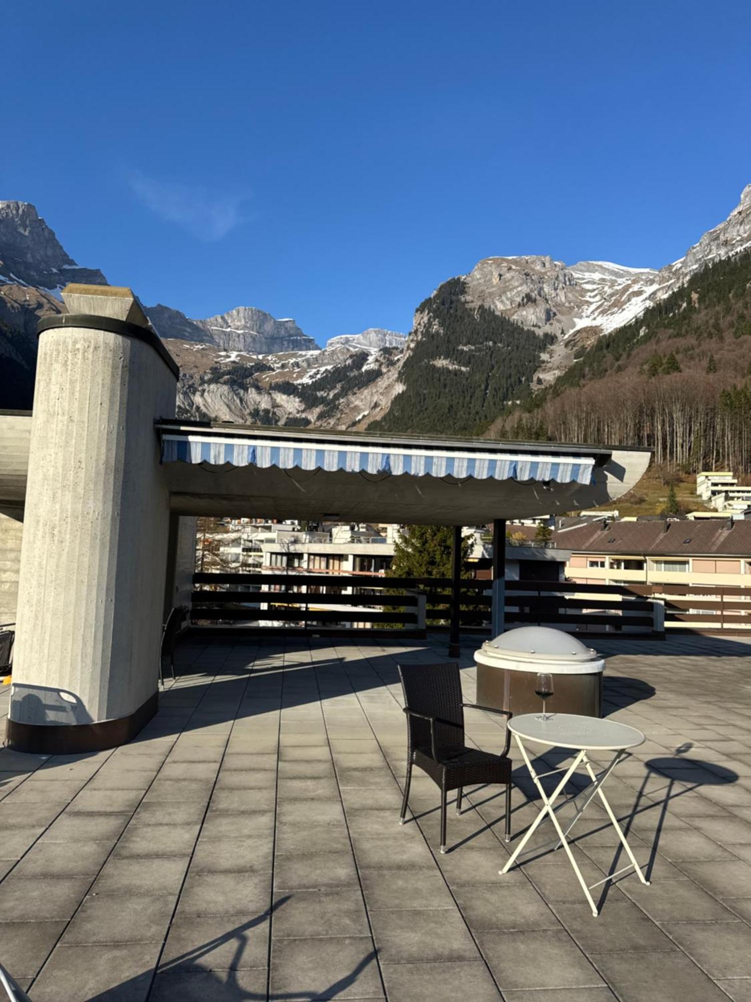Ferienwohnung Engelberg Bagian luar foto
