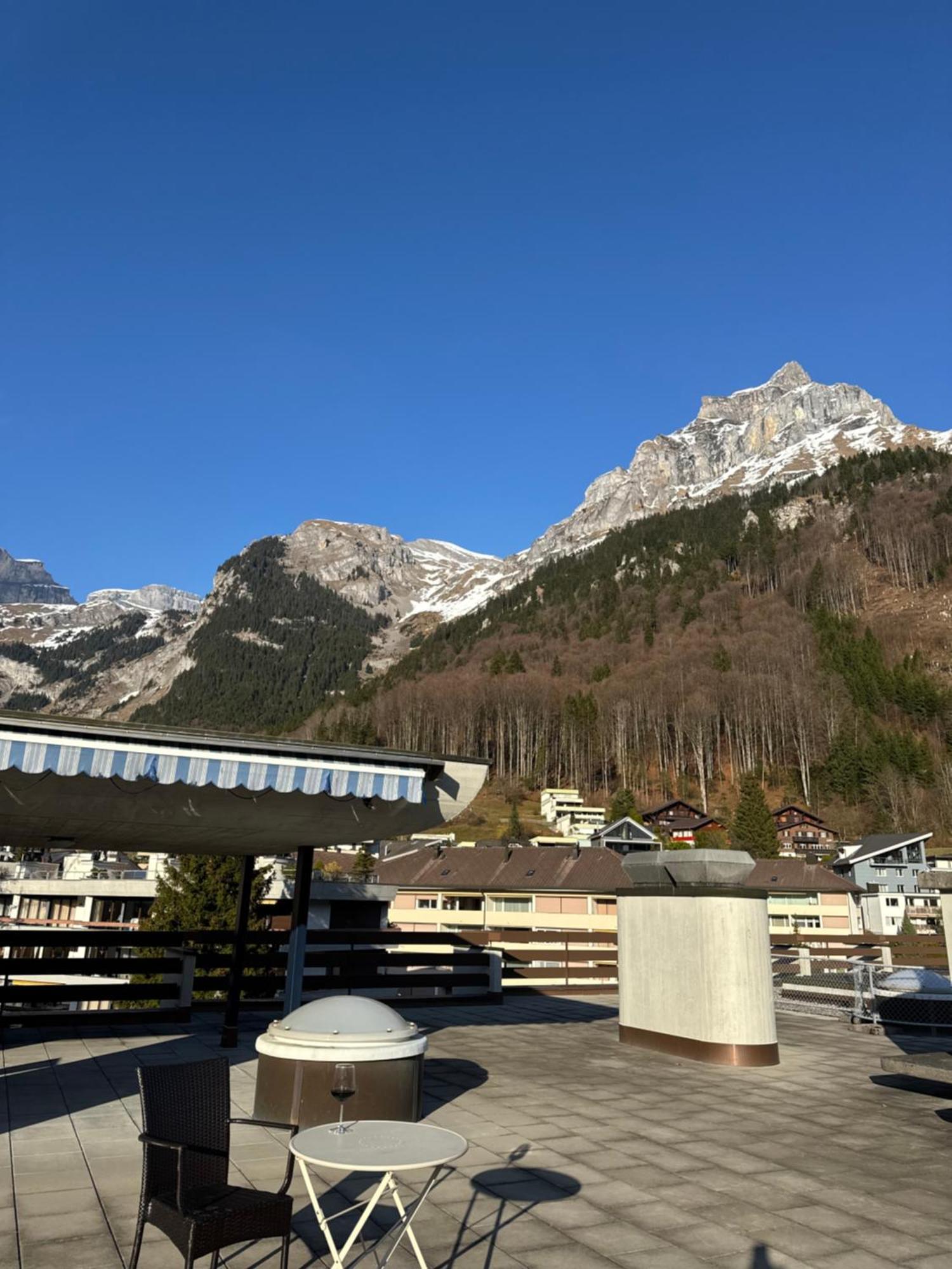 Ferienwohnung Engelberg Bagian luar foto